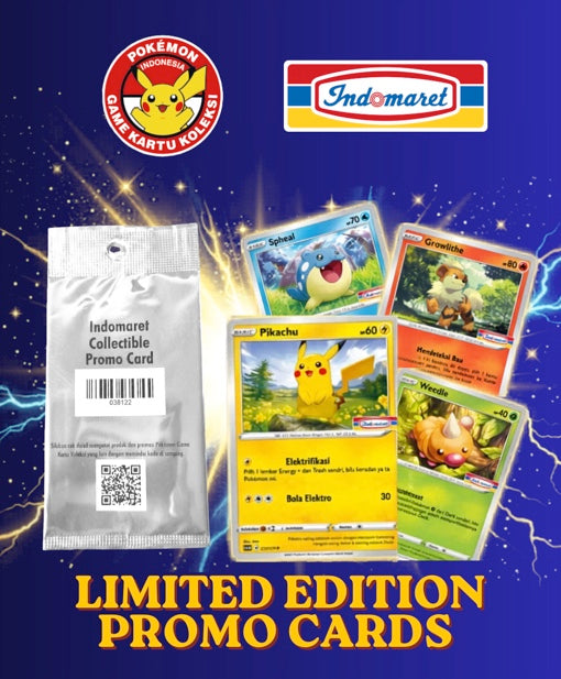 Pokemon Indomaret Collectible Promo Card 2024 [1 random pack]