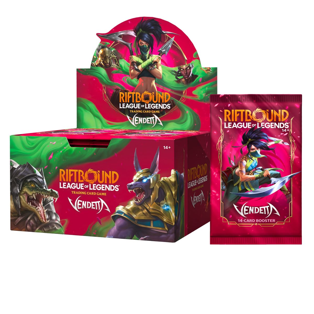 RIFTBOUND: League of Legends TCG - Vendetta - Booster Display (24 un.) (EN)