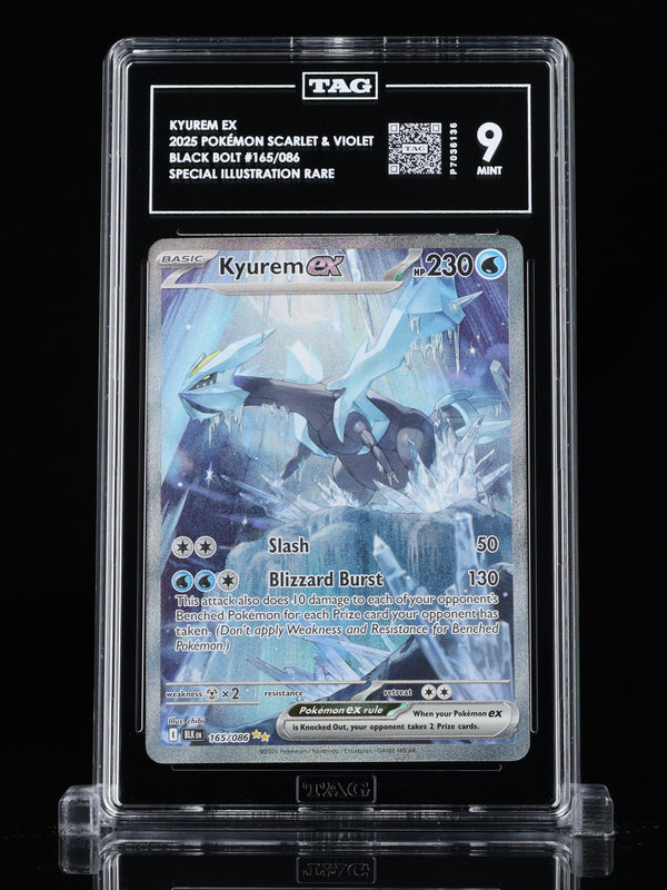 KYUREM EX 2025 POKÉMON SCARLET & VIOLET #165/086 TAG 9