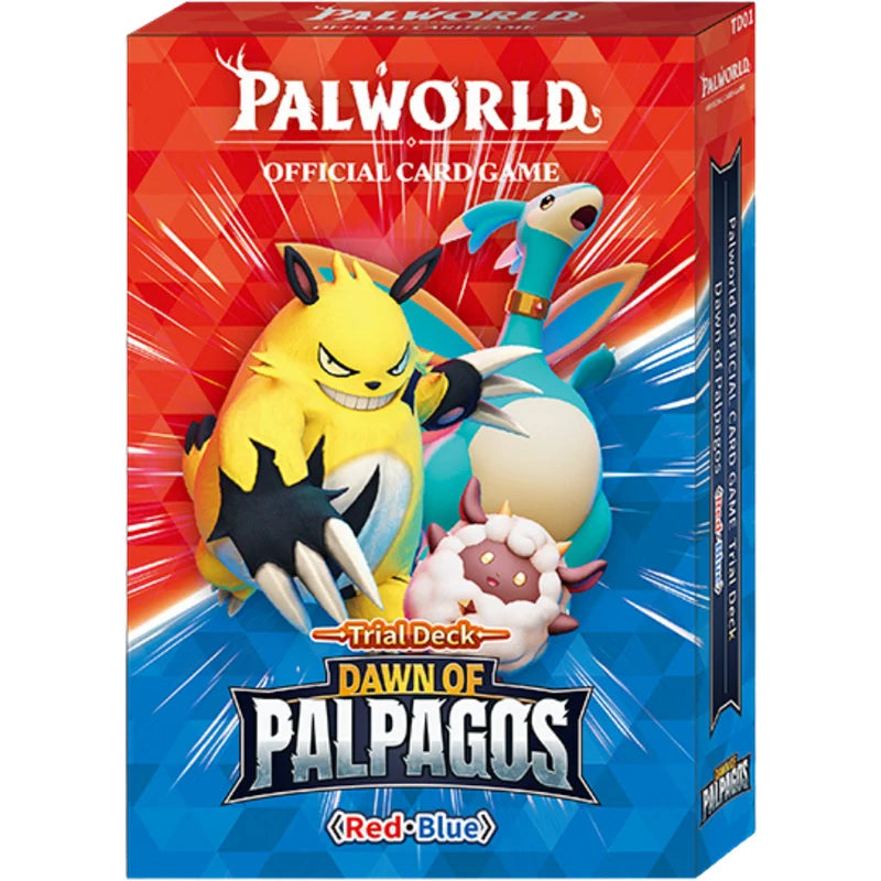 Palworld TD01 Dawn of Palpagos Red-Blue Trial Deck ENG