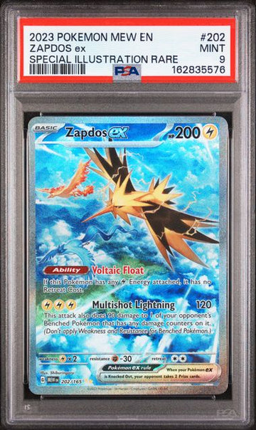 ZAPDOS ex SPECIAL ILLUSTRATION RARE PSA 9