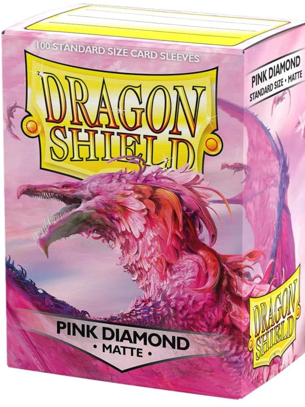 Sleeves: Dragon Shield: Matte: Pink Diamond (100)