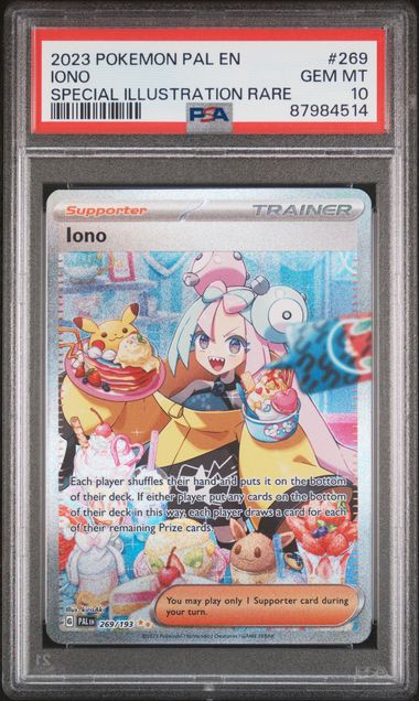 2023 POKEMON PAL EN-PALDEA EVOLVED #269 IONO SPECIAL ILLUSTRATION RARE