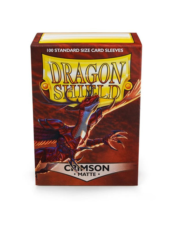 Sleeves: Dragon Shield: Matte: Crimson (100)