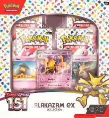 Pokemon Alakazam 151 Collection Box