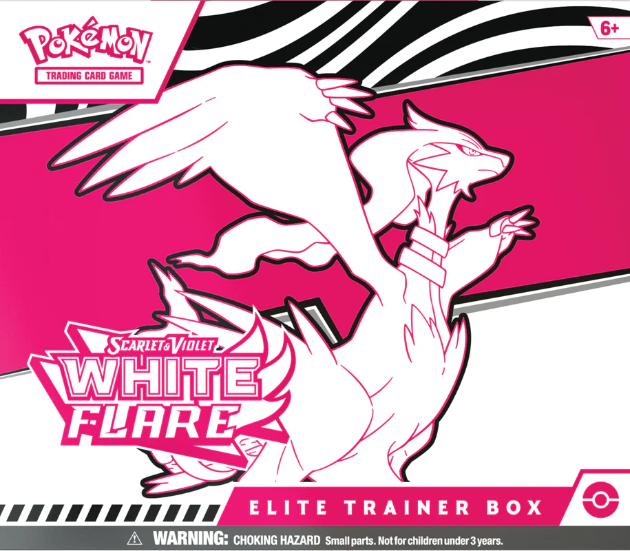White Flare Elite Trainer Box