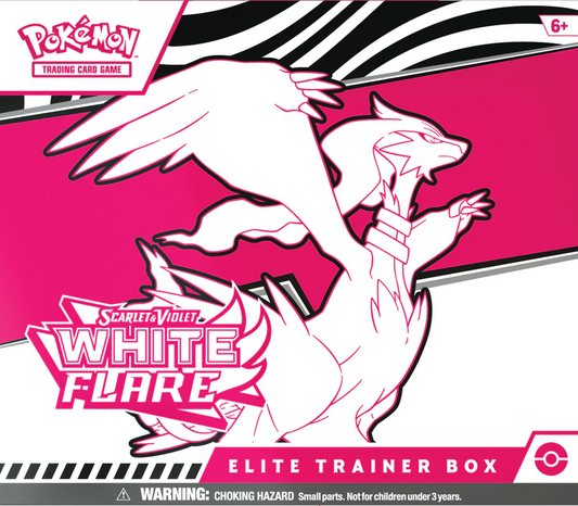 White Flare Elite Trainer Box