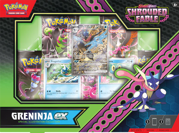 Shrouded Fable Greninja ex Special Illustration Collection Box
