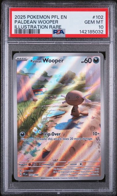PALDEAN WOOPER ILLUSTRATION RARE