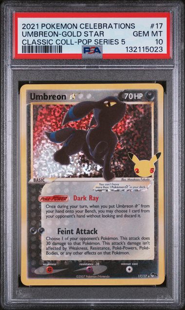 2021 POKEMON CELEBRATIONS CLASSIC COLLECTION