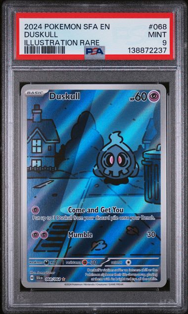 DUSKULL ILLUSTRATION RARE PSA 9