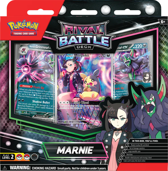 Pokemon Rival Battle Deck - [Marnie or Steven at random]