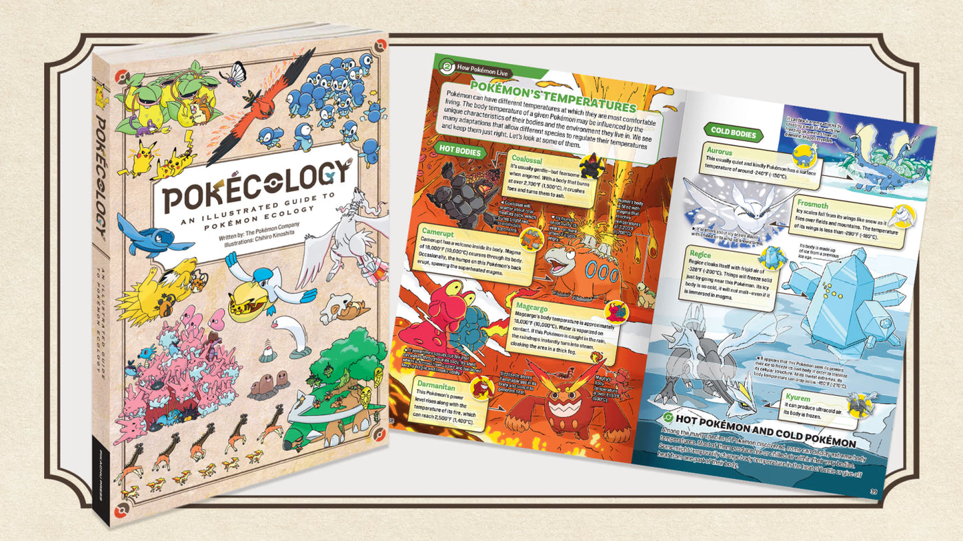 Pokécology: An Illustrated Guide to Pokémon Ecology Is Available Now