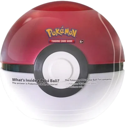 Pokemon - Poke Ball Tin - Poke Ball [one at random]