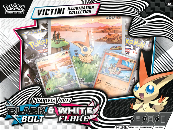 Pokemon SV10.5 Unova Victini Illustration Collection